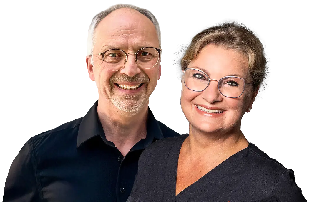 fermann-zahnzentrum-in-launsbach Frau Dr. Frederike Fehrmann mit Vorgänger, Dr. Norbert Kling, in Launsbach